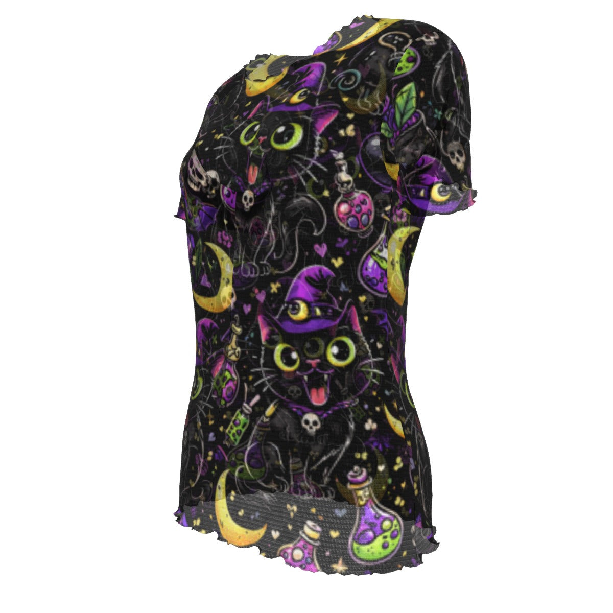 Hex Kitty Mesh Tee