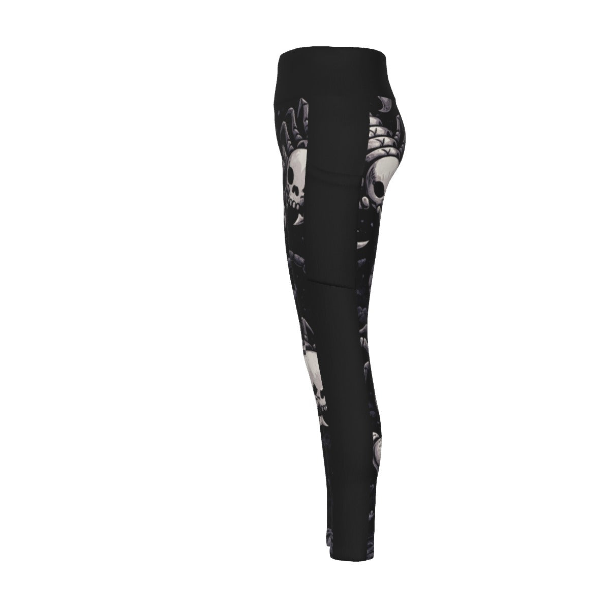 Grim Scorpions Side Pocket Leggings