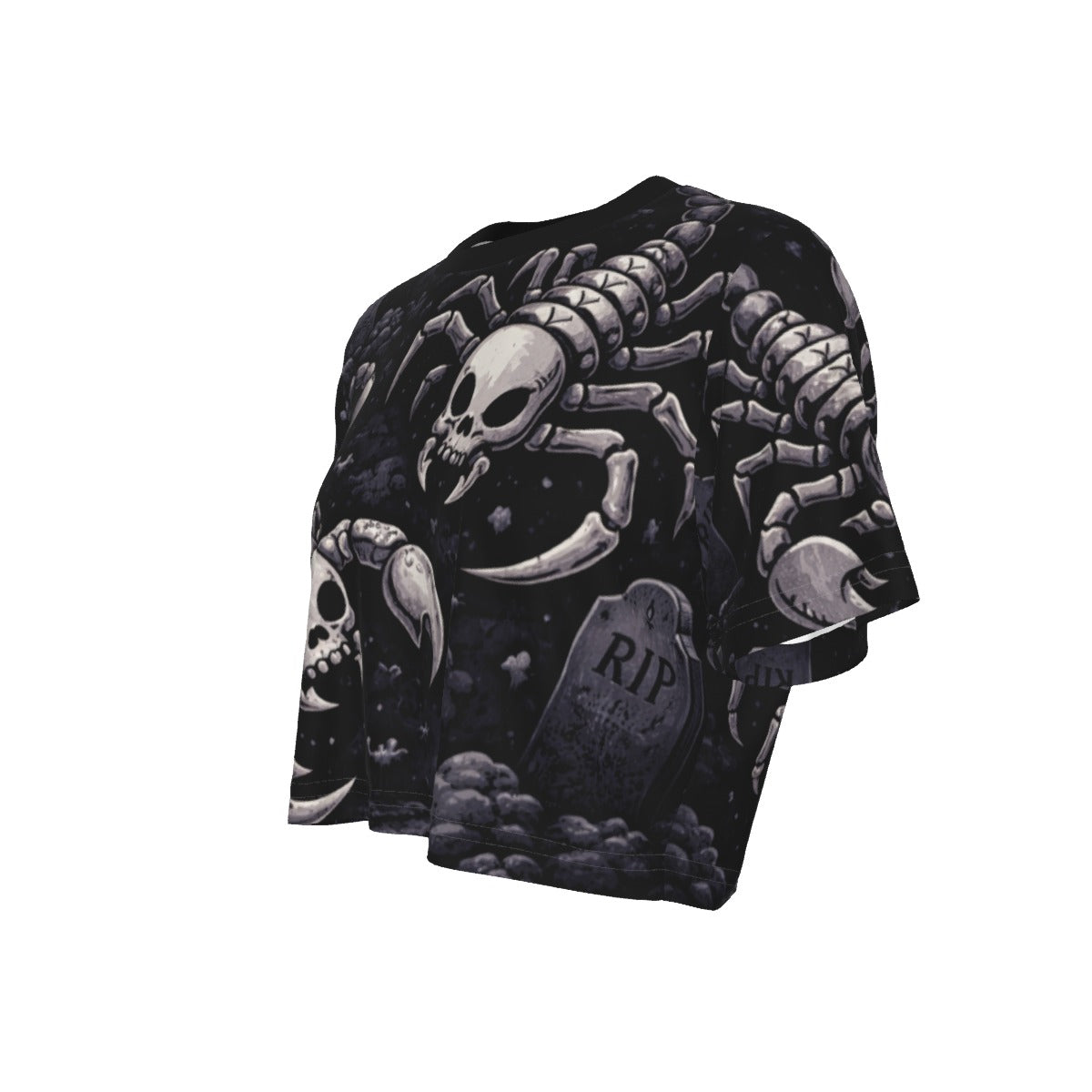 Grim Scorpions Cropped Tee