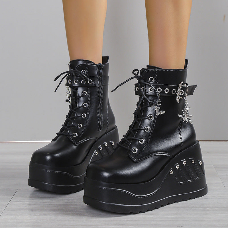 Night Charm Platform Boots