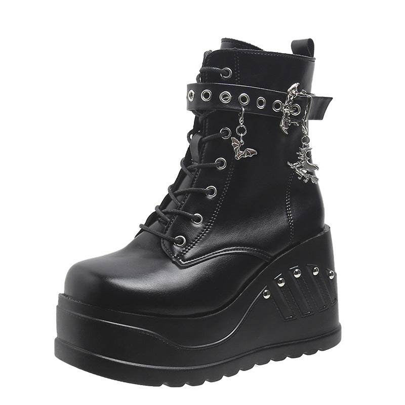 Night Charm Platform Boots